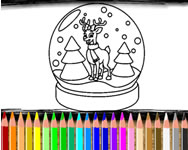 Christmas coloring book HTML5