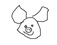 rajzols - Draw a pig